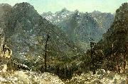 Albert Bierstadt The_Sierra_Nevadas oil painting reproduction
